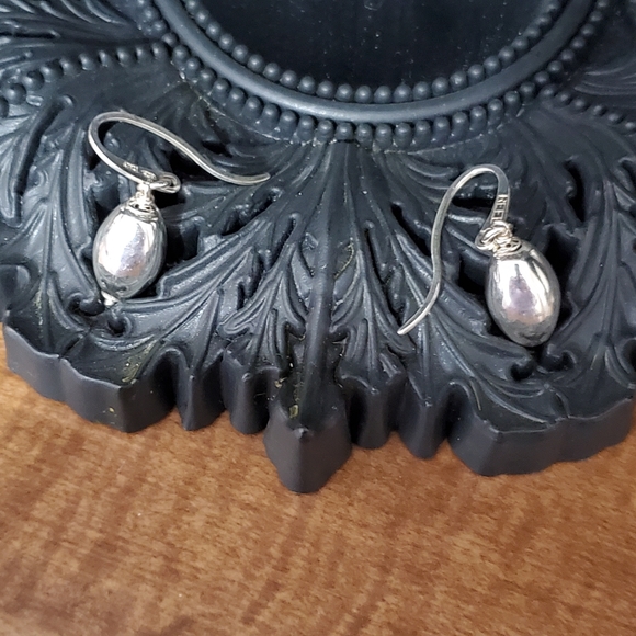 REEB Italian Sterling Drop Earrings - Picture 3 of 10